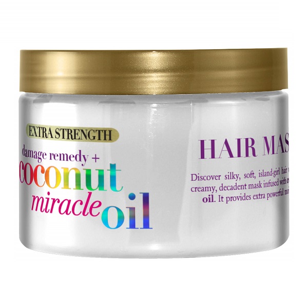 ماسک مو روغن نارگیل او جی ایکس | OGX Damage Remedy+ Coconut Miracle Hair Mask for Damaged Hair Extra Strength 168g