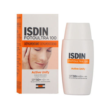 کرم ضد آفتاب اکتیو یونیفای ایزدین مدل ACTIVE UNIFY حاوی SPF50 حجم 50 میل