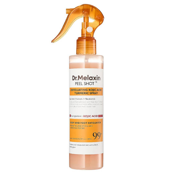 اسپری لایه بردار بدن دکتر ملاکسین Peel Shot Exfoliating TX-Spray حجم 200 میل